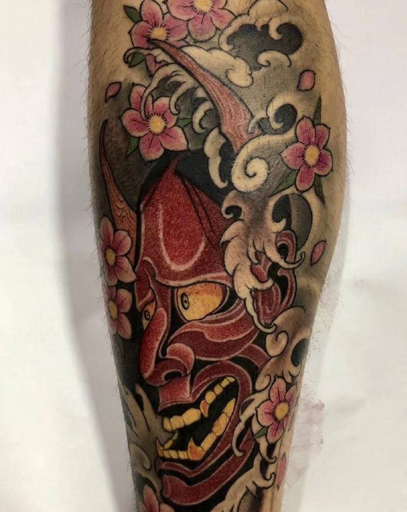 般若纹身图片_传统纹身图案