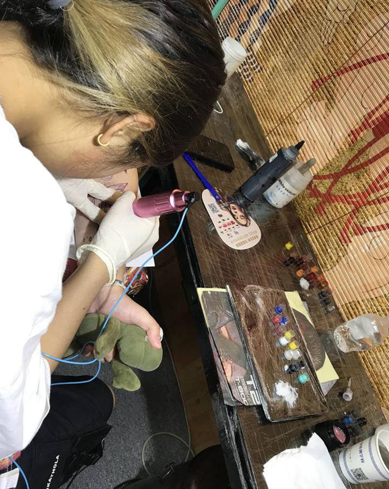 学员遮盖疤痕纹身图片_手臂纹身图案