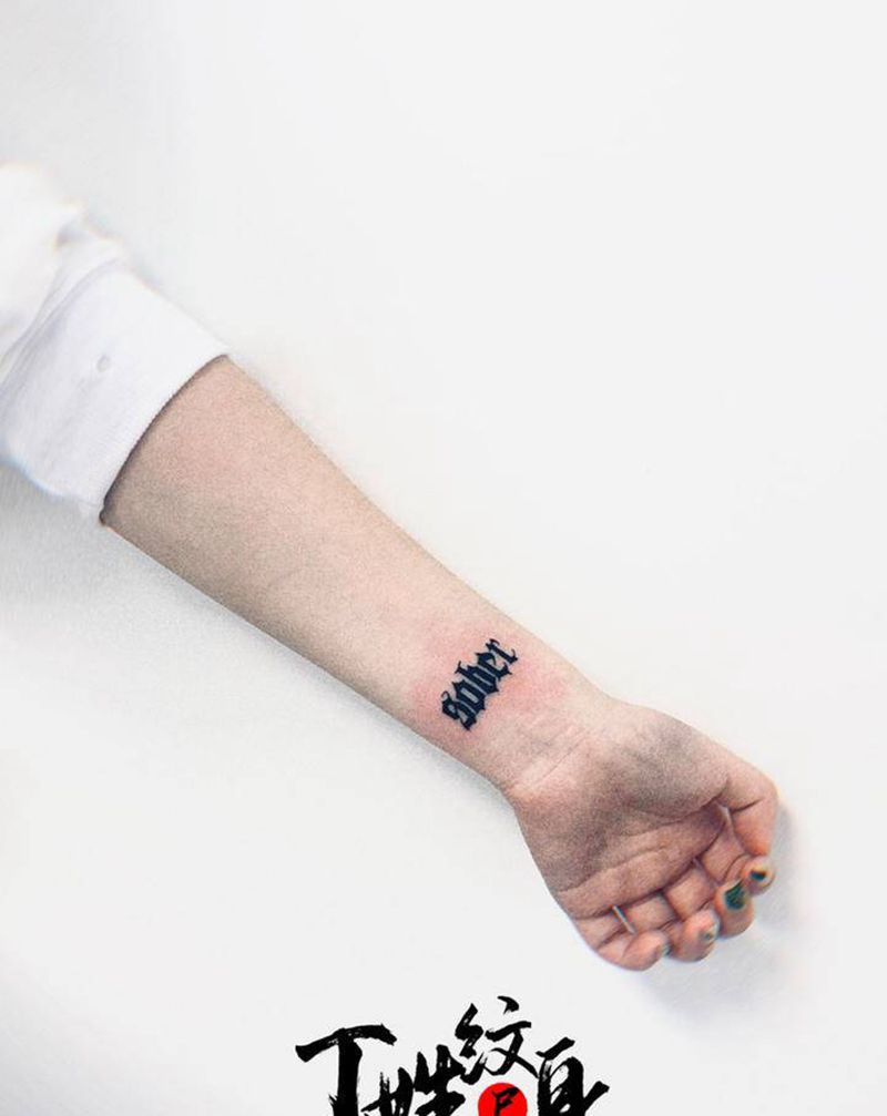小清新纹身图片_手臂纹身图案