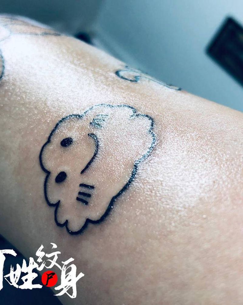 ☁️拼接纹身图片_手臂纹身图案