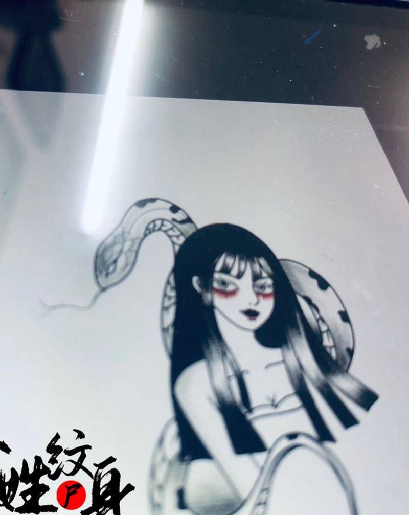 原创手稿/纹身图片_手臂纹身图案