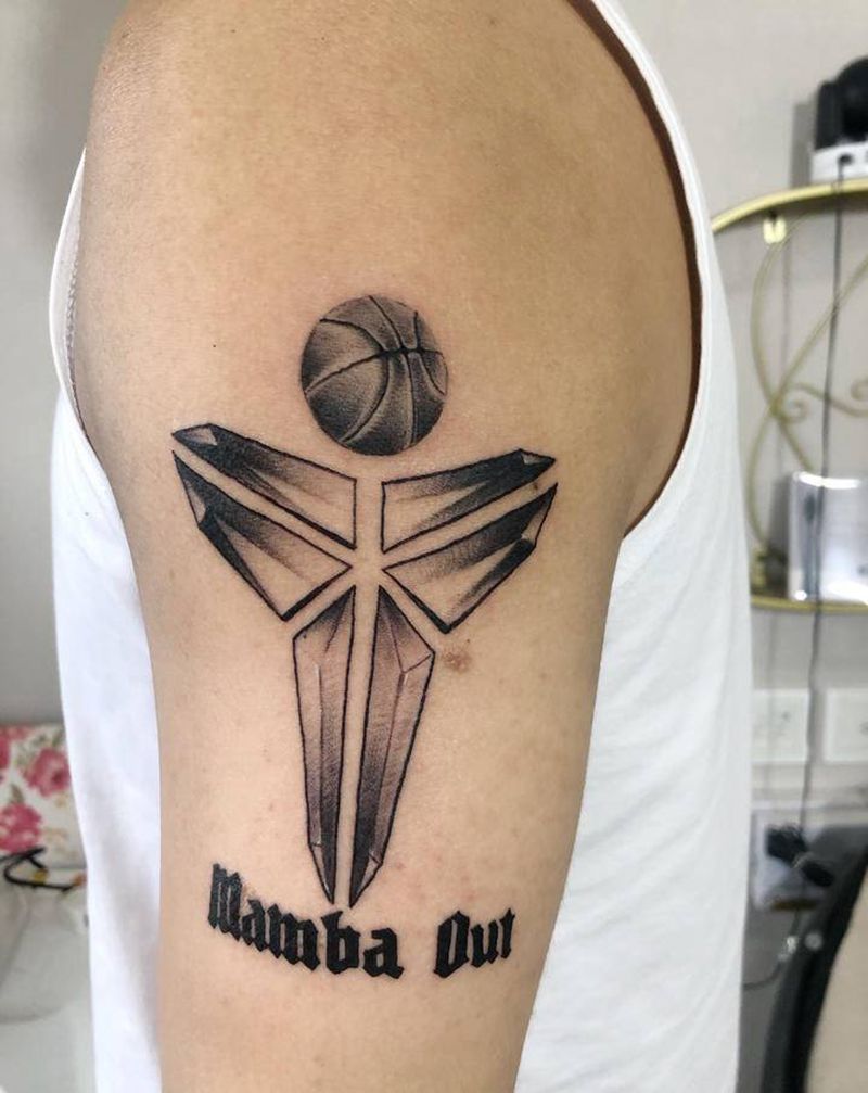 曼巴精神纹身图片_手臂新传统纹身图案