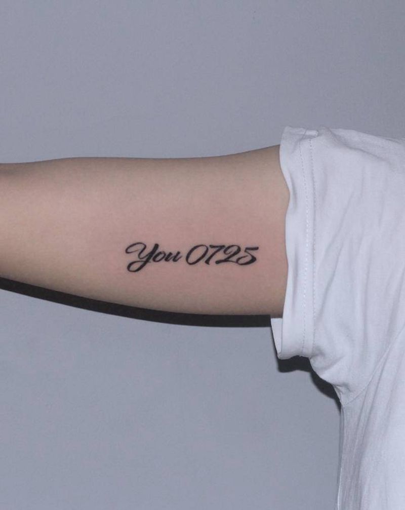 英文纹身图片_手臂纹身图案