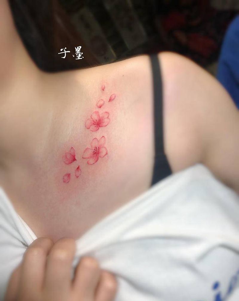 小图系列纹身图片_背部手臂New School纹身图案