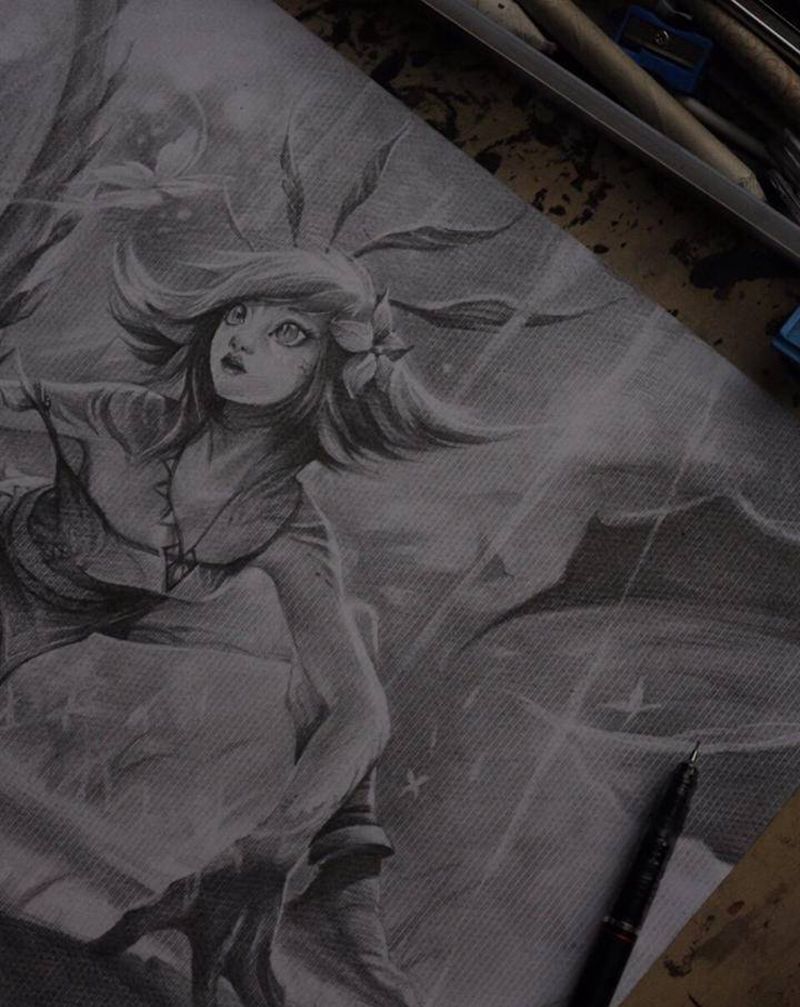 绘画作品纹身图片_欧美写实纹身图案