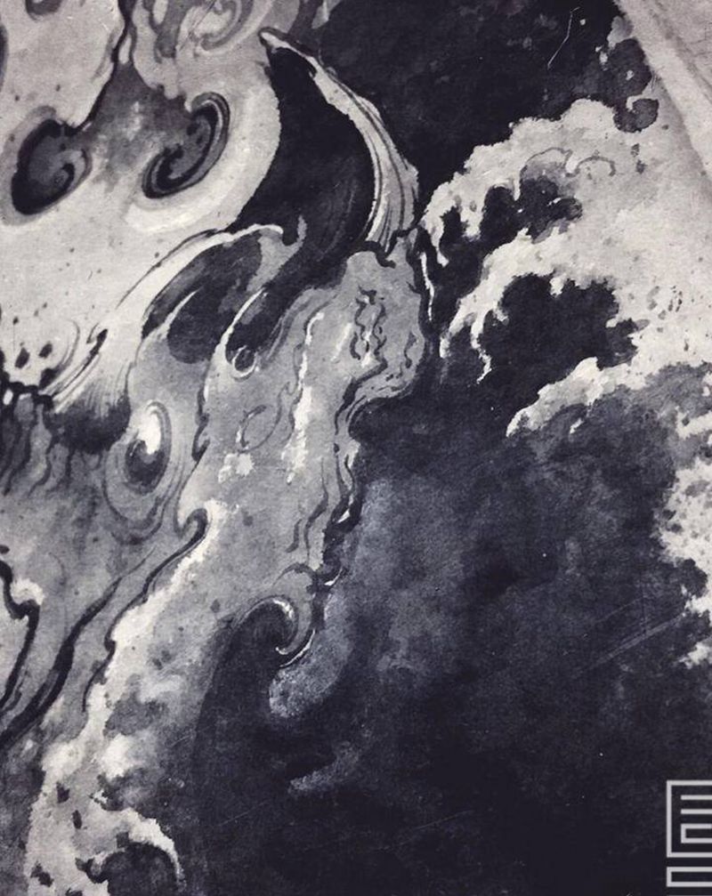 原创手稿可约纹身图片_手部脚部纹身图案