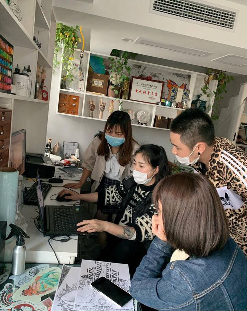 学员纹身及绘画作品纹身图片_手臂纹身图案