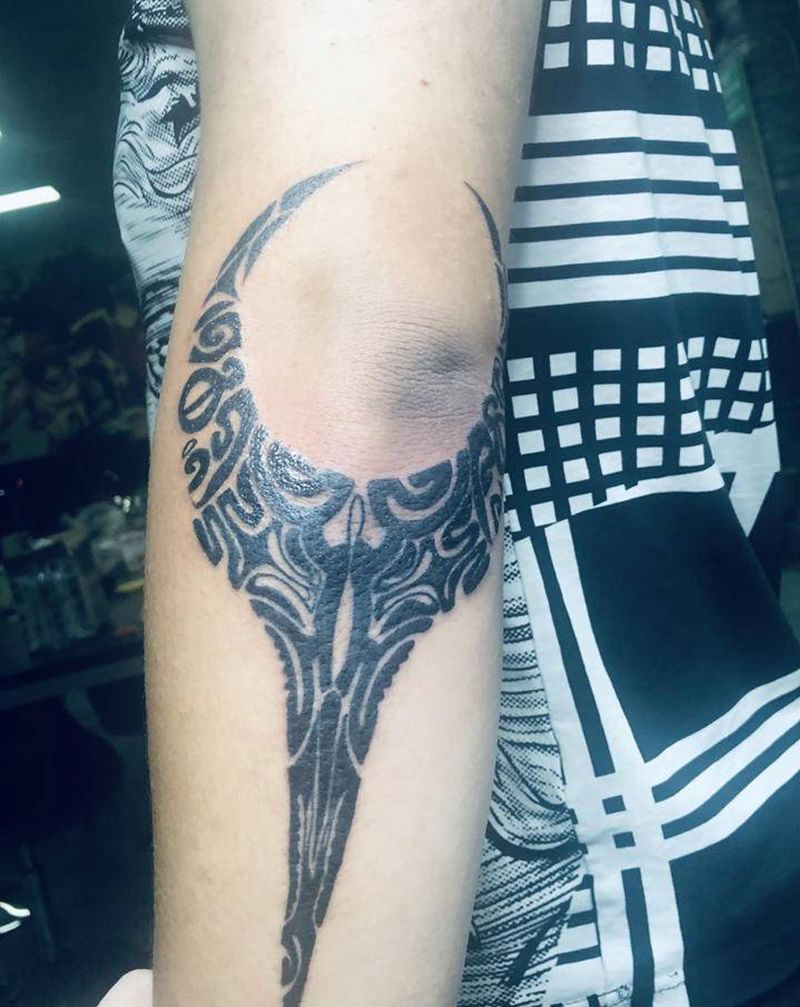 玛雅图腾纹身图片_手部手臂纹身图案