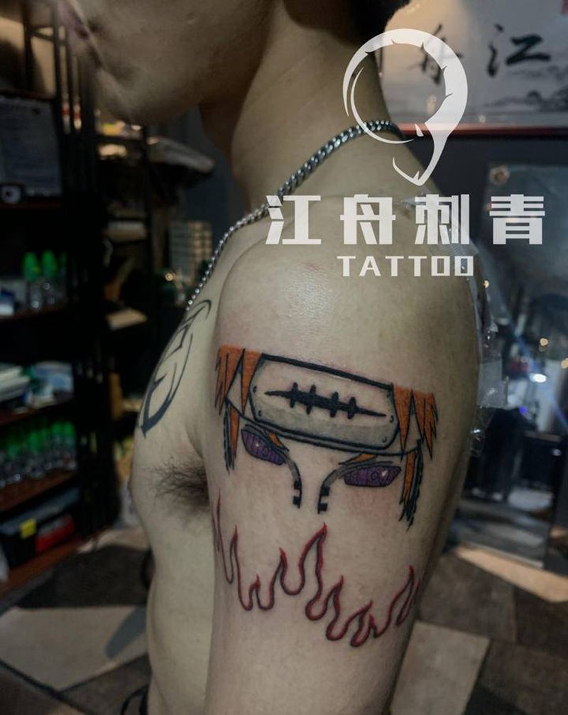 火影纹身图片_手臂纹身图案