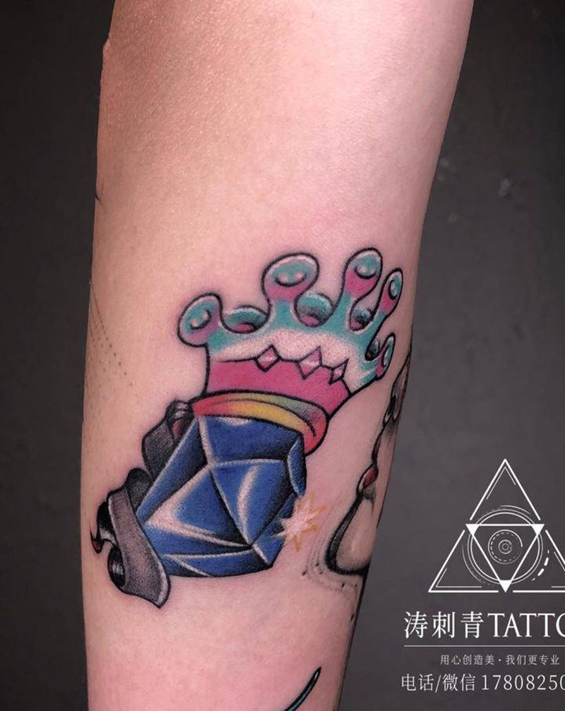 小清新纹身图片_手臂纹身图案