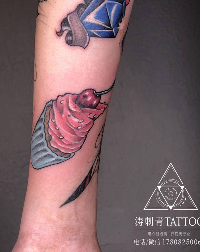 小清新纹身图片_手臂纹身图案