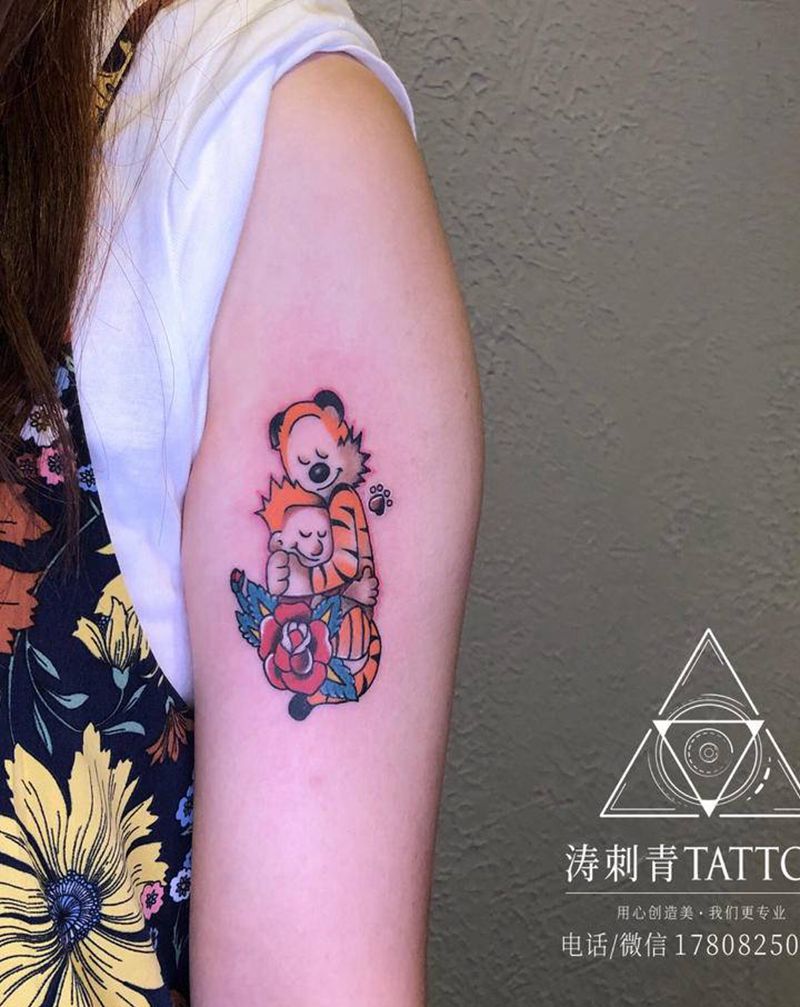 小清新纹身图片_手臂纹身图案