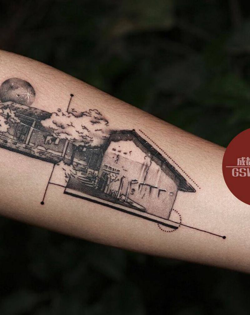 家纹身图片_手臂纹身图案