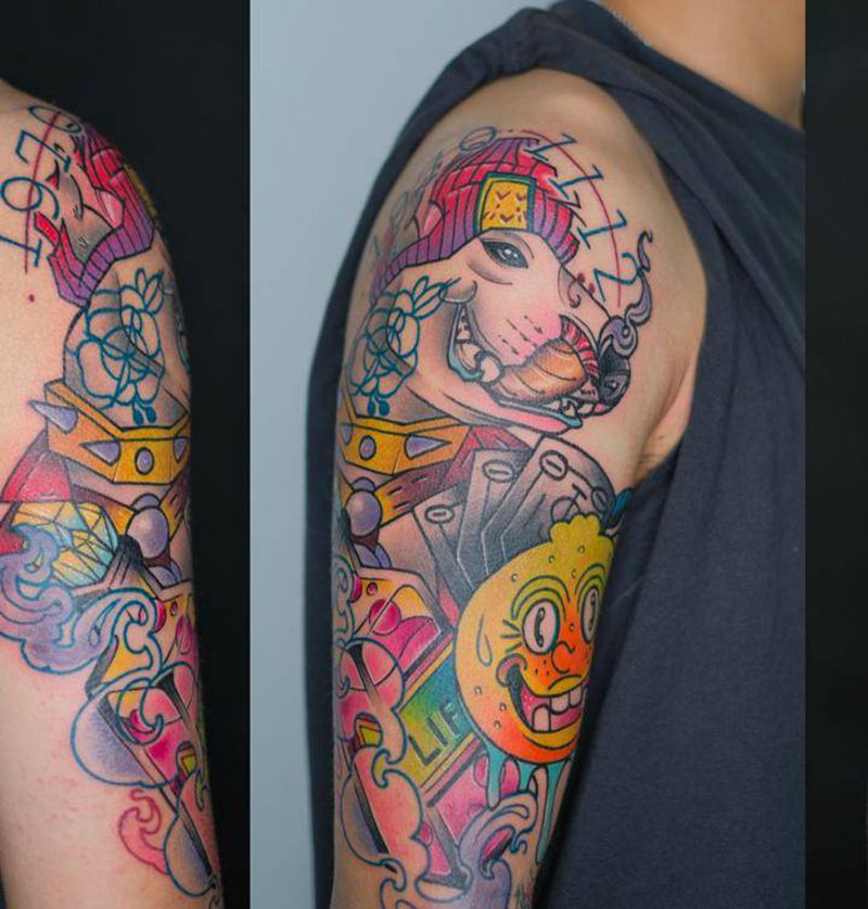 19701112纹身图片_手臂纹身图案