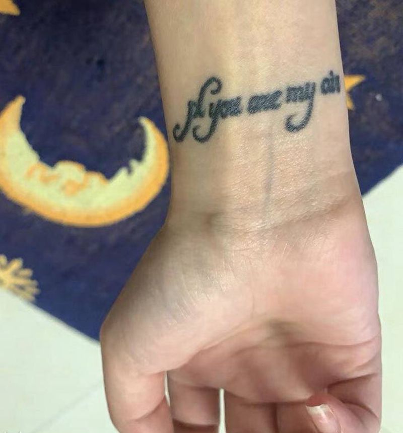 遮盖纹身图片_点刺纹身图案