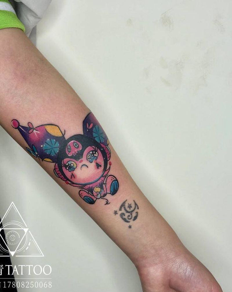 卡通纹身图片_手臂纹身图案