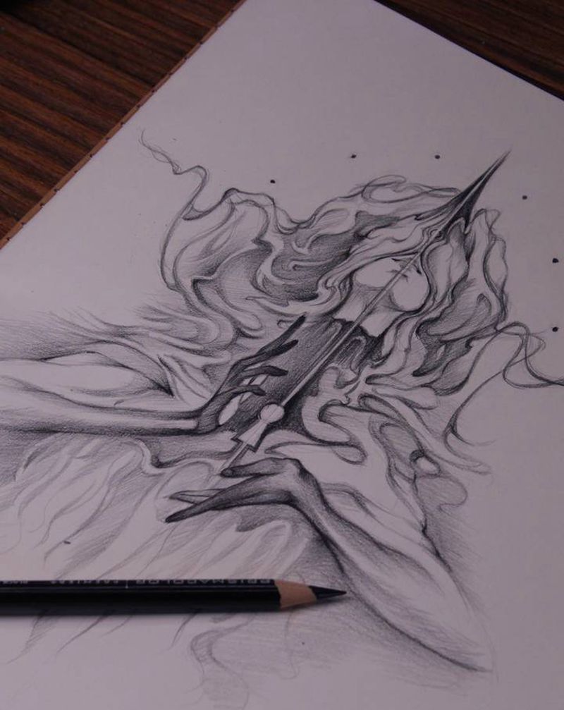 星尘纹身图片_手臂背部欧美写实纹身图案