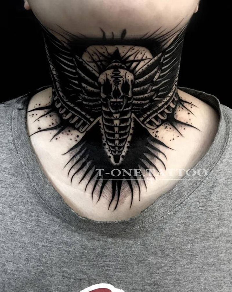 T-one纹身图片_Old School欧美写实暗黑原创纹身图案