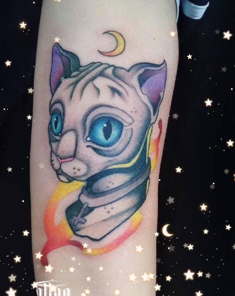 newschool纹身图片_手臂New School纹身图案