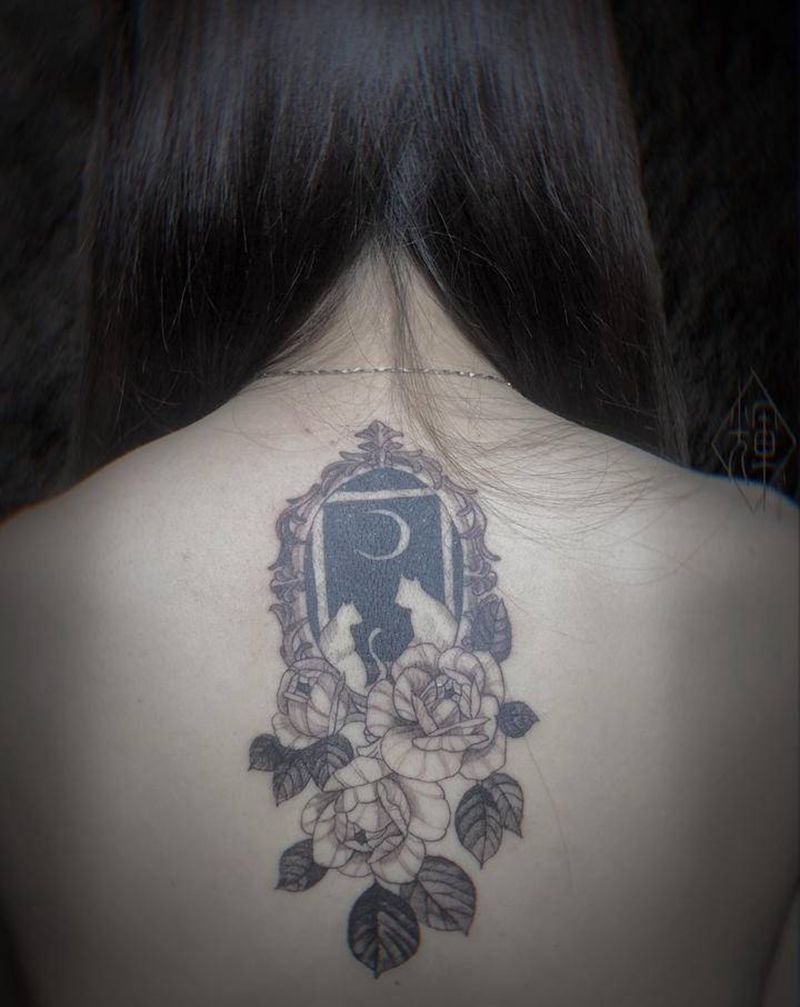 背纹身图片_背部纹身图案