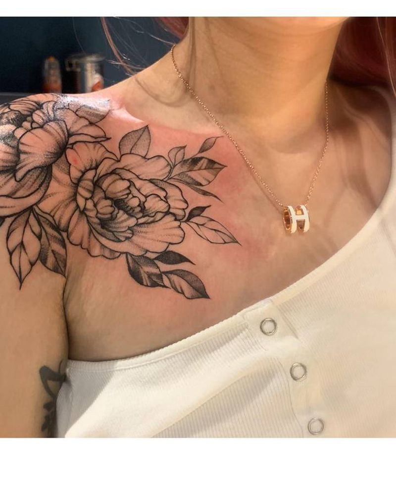 素花纹身图片_点刺纹身图案