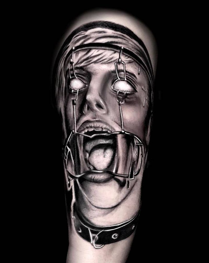 m纹身图片_手臂欧美写实纹身图案