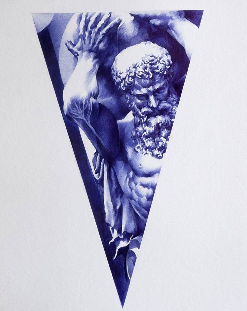 阿克拉斯纹身图片_手臂纹身图案