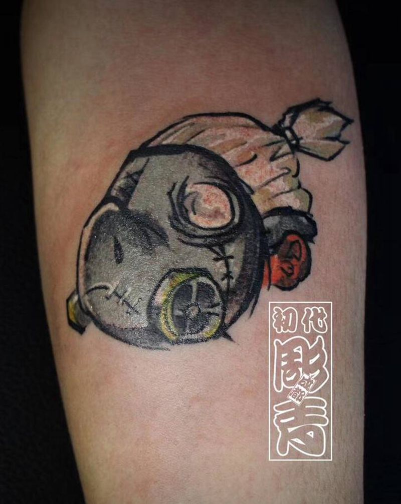 路霸纹身图片_手臂纹身图案