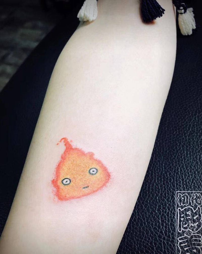 小可爱纹身图片_手部纹身图案