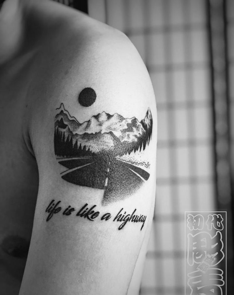 纽约客人指定图纹身图片_手臂纹身图案