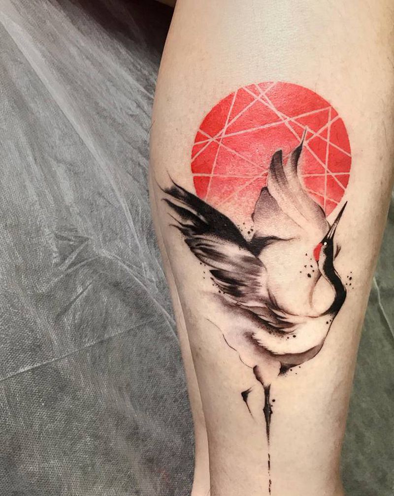 By#卷#纹身图片_水彩水墨纹身图案