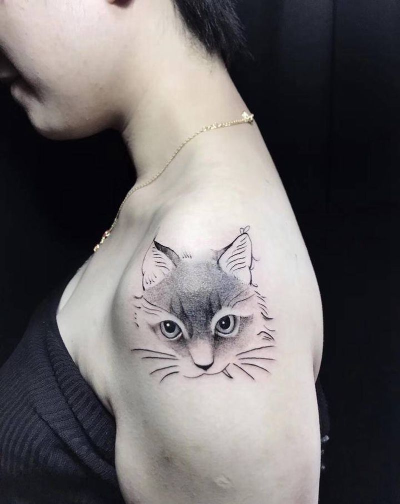 暹罗#派#纹身图片_手臂纹身图案