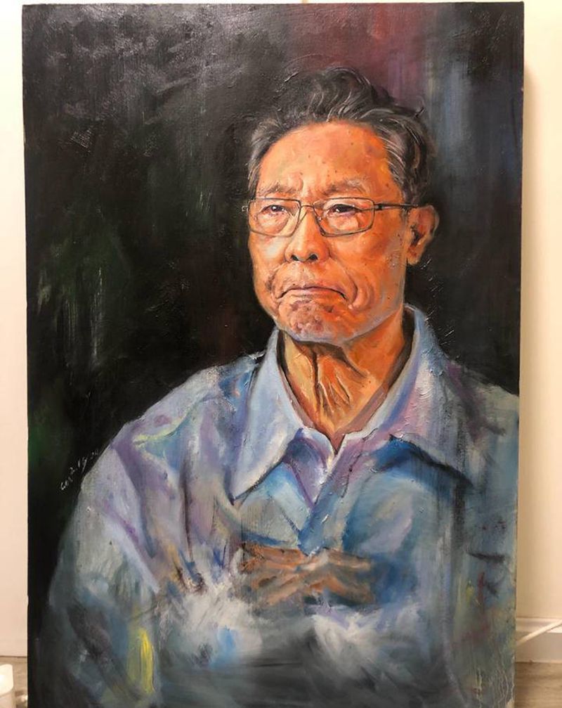 抗疫日常纹身图片_写实人物纹身图案