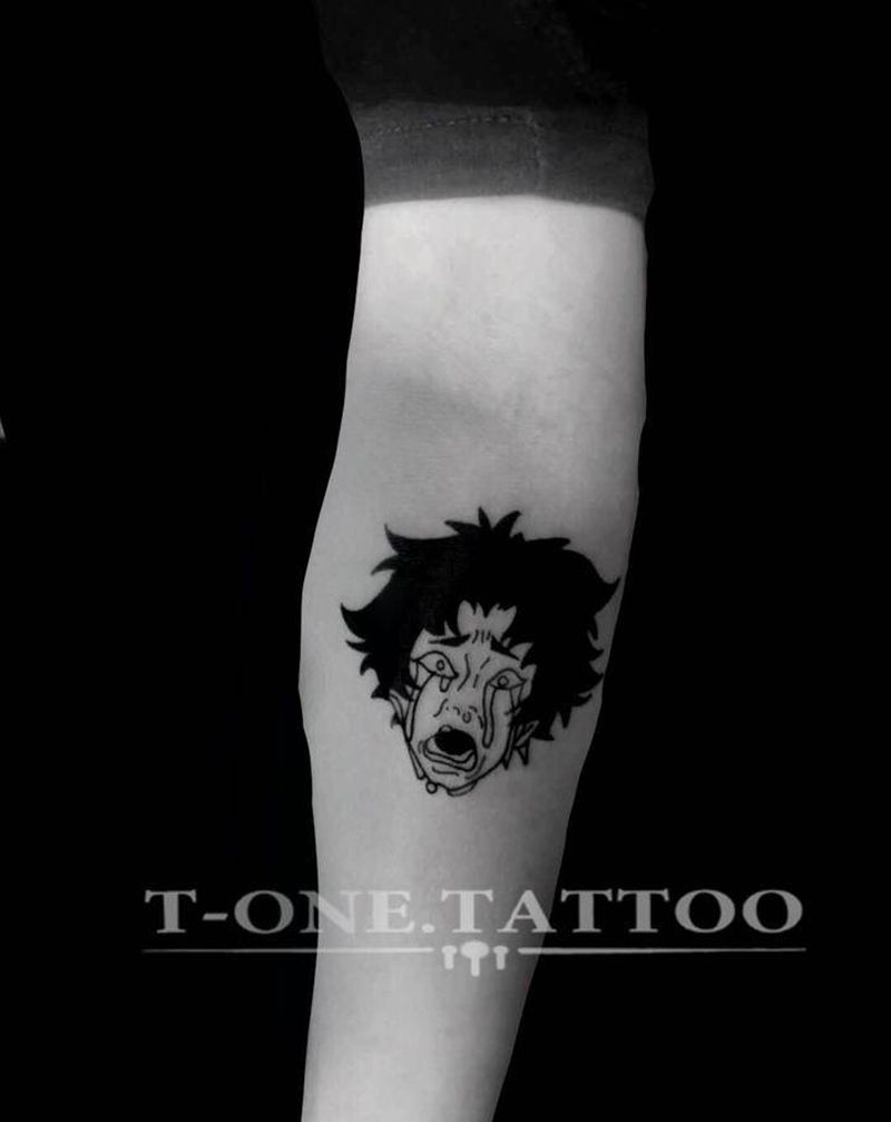 T-one纹身图片_手臂New School原创纹身图案