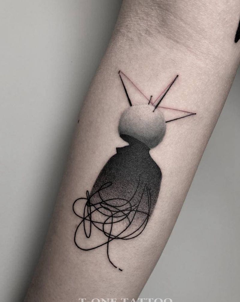 T-one纹身图片_手臂写实纹身图案