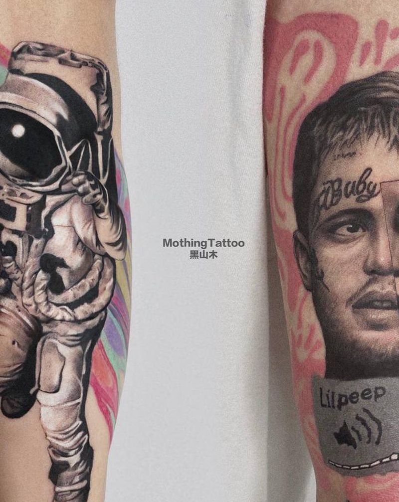 写实纹身图片_手臂欧美写实纹身图案