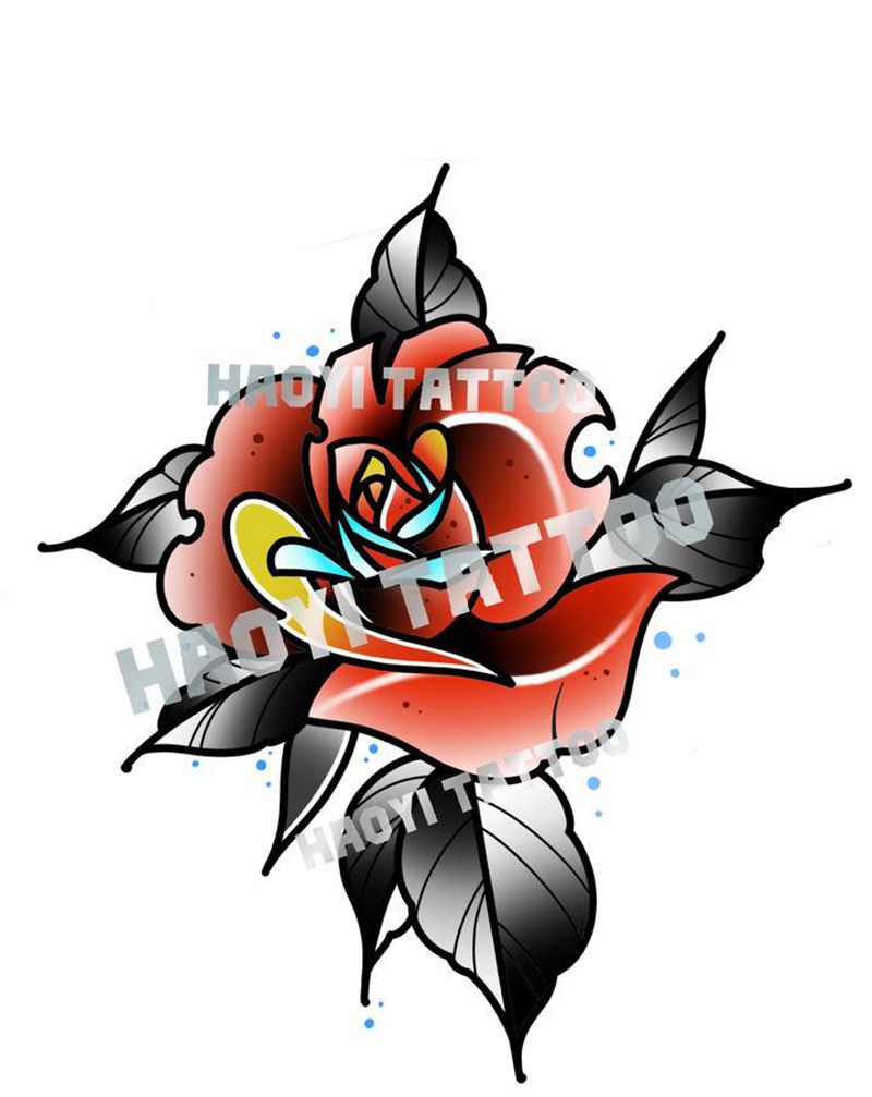 原创手稿纹身图片_Old School纹身图案