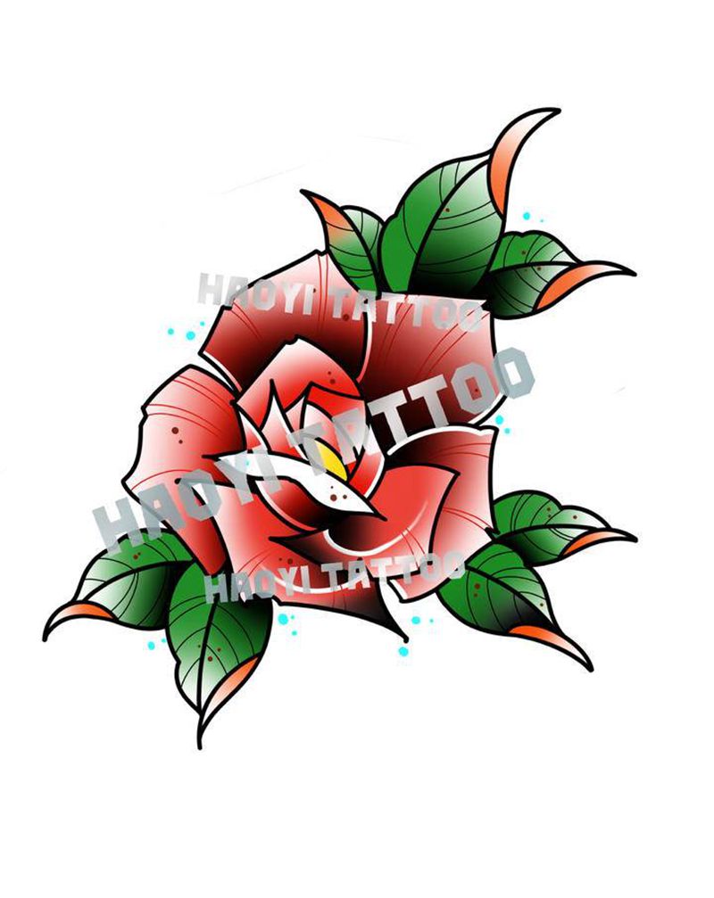 原创手稿纹身图片_Old School纹身图案