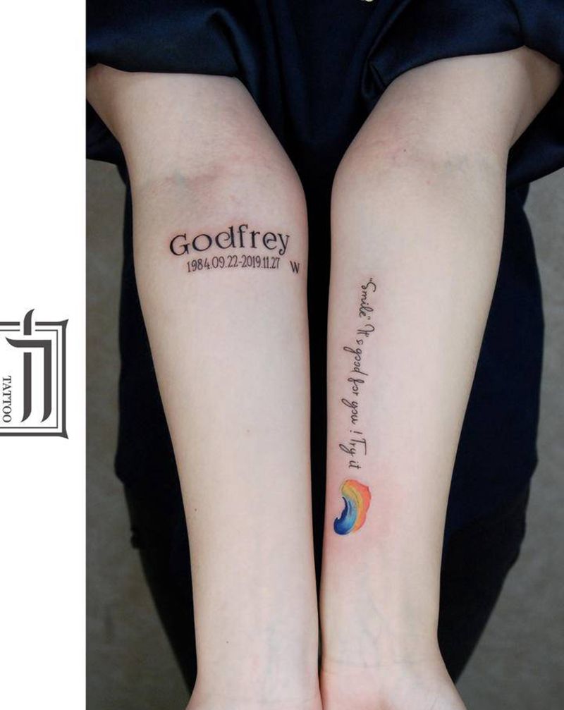 忠粉纹身图片_手部英文纹身图案