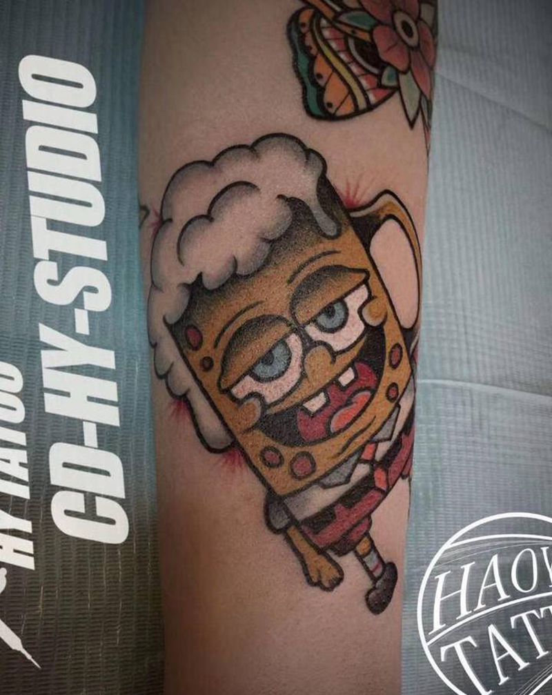 作品纹身图片_手臂Old School纹身图案