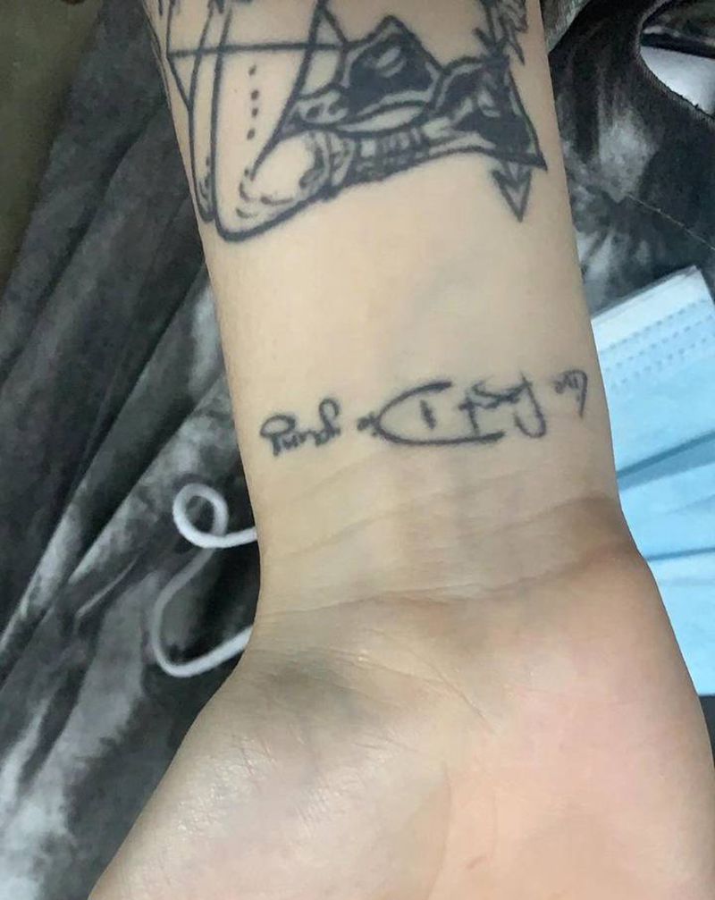 遮盖纹身图片_手臂纹身图案