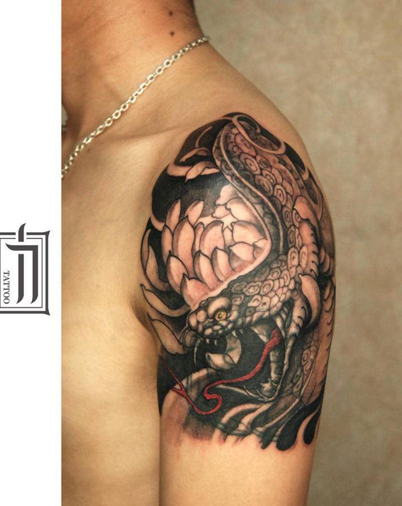 遮盖纹身图片_手臂新传统纹身图案