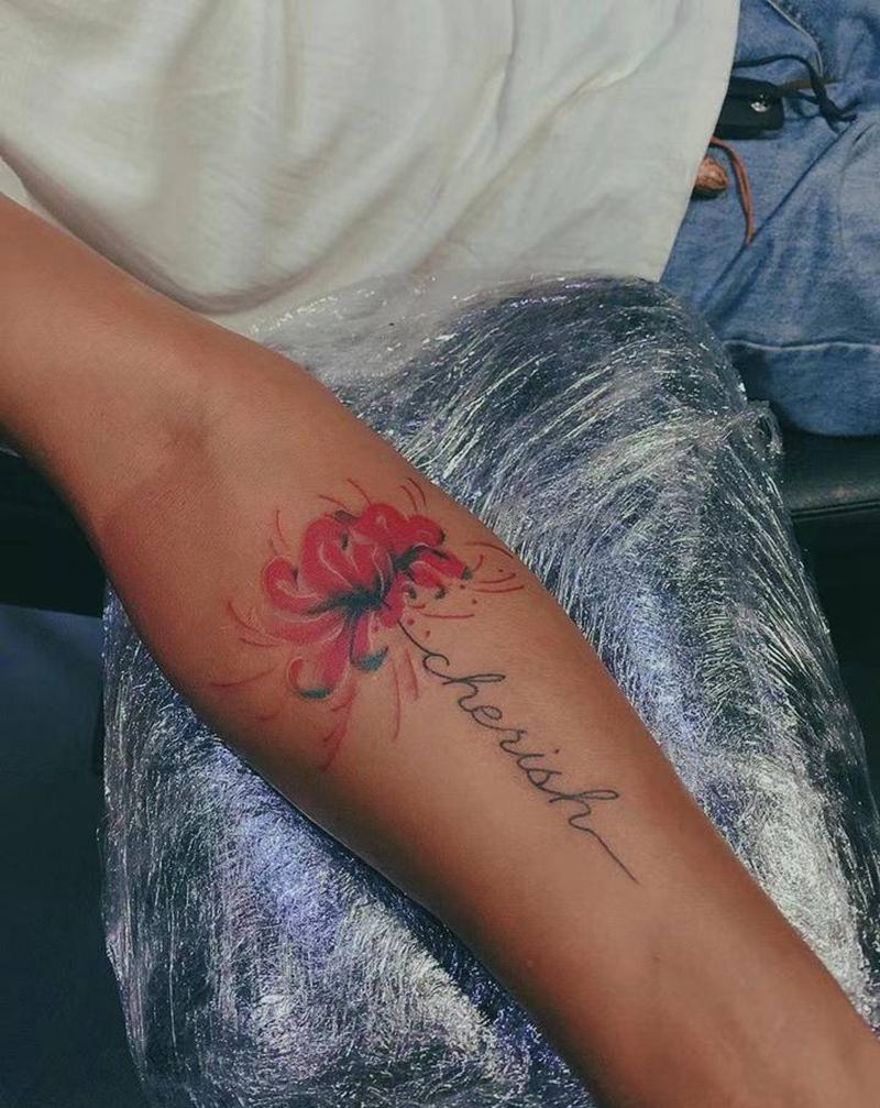 皮肤不白纹身图片_手臂纹身图案