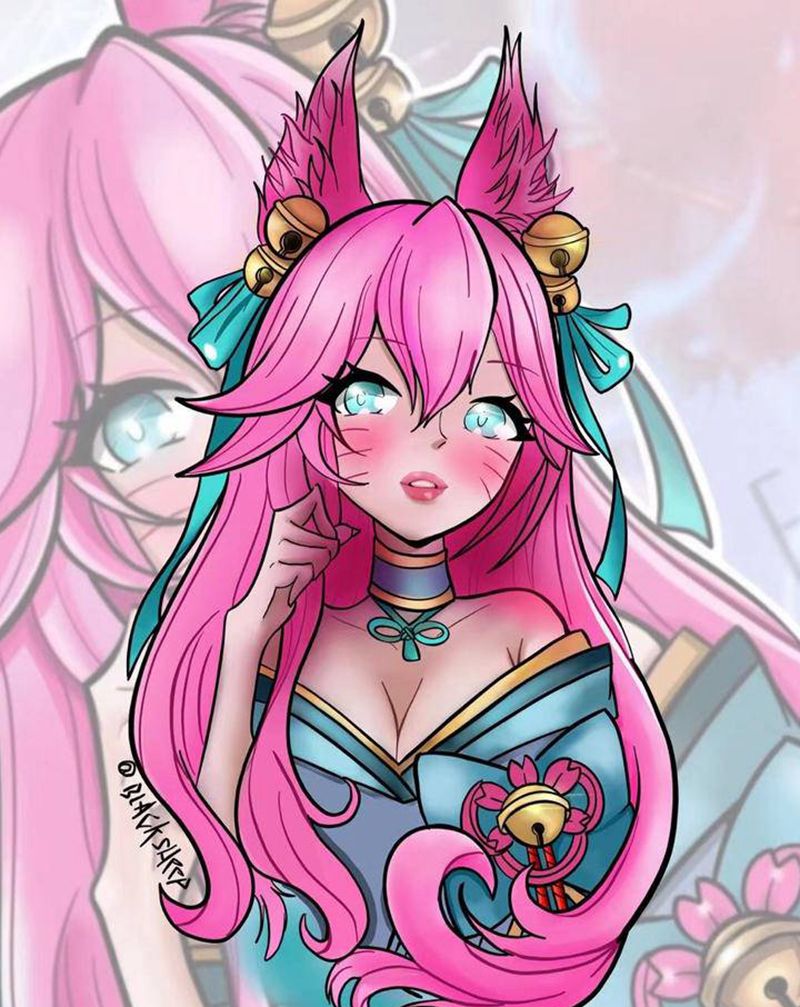 动漫纹身图片_New School纹身图案