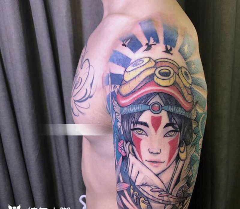 【私人定制】背景添加纹身图片_手臂纹身图案