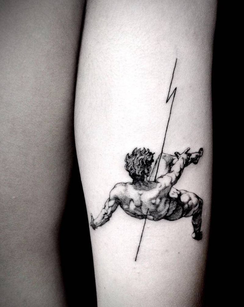 黑灰写实纹身图片_腿部胸部欧美写实老虎机械腿祈祷之手纹身图案