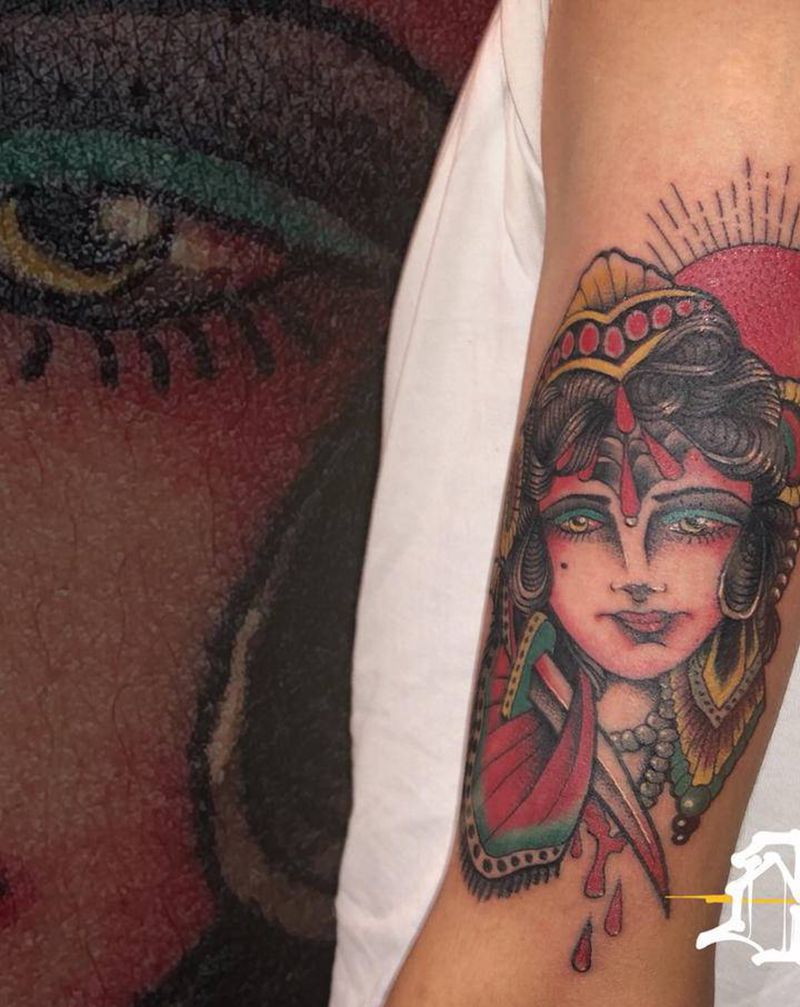 oldschool纹身图片_手臂手部纹身图案