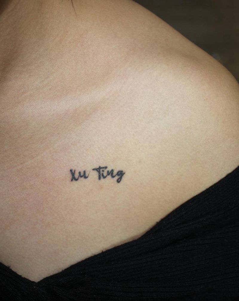 蝴蝶遮盖纹身图片_胸部新传统欧美写实蝴蝶锁骨遮盖纹身图案