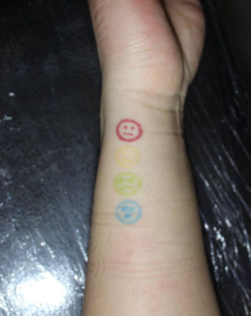 写实颜料 遮盖纹身图片_手部欧美写实水彩颜料3D遮盖纹身图案