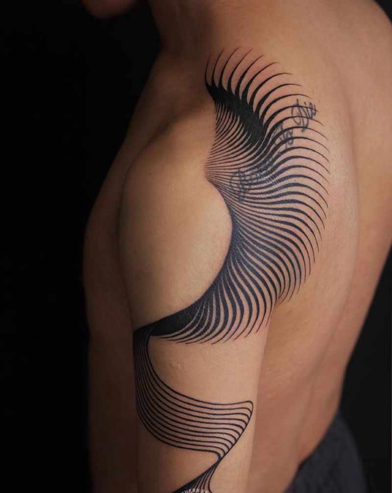 生命—身体—韵律纹身图片_韵律纹身图案